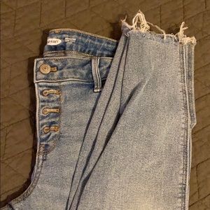 Old Navy Super skinny button fly